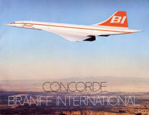 Concorde, Braniff, Couleurs